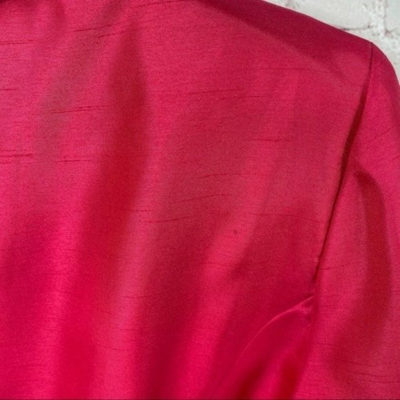 Jessica Howard Zip Front Pink Jacket Size 16 - Picture 3 of 5